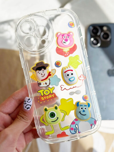 قاب شفاف عروسکی آیفون 12 پرومکس | Iphone 12 Pro Max